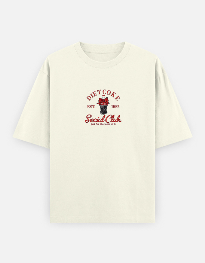 Diet Coke Social Club - Oversized T-Shirt