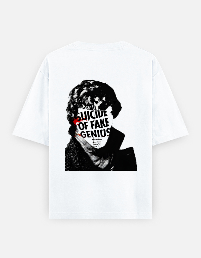 img_c96c028980b0ca.jpg Sherlock Holmes - Oversized Classic T-Shirt