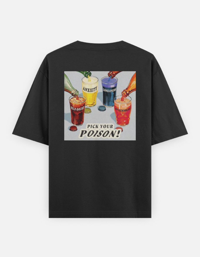 Pick Your Poison - Oversized T-Shirt