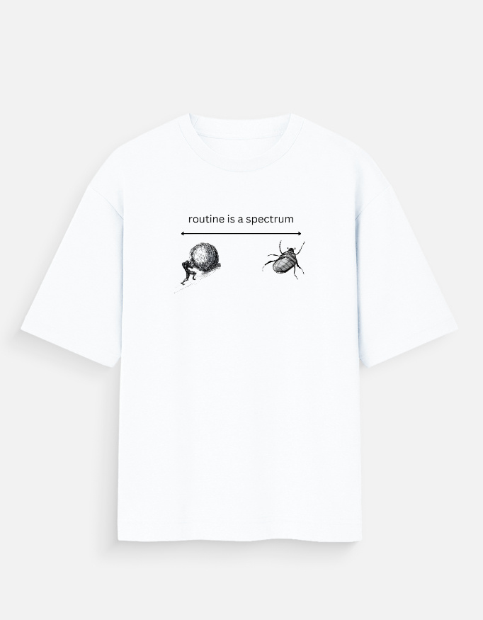 img_db7ac252b9d95e.jpg Spectrum - Oversized Standard T-Shirt