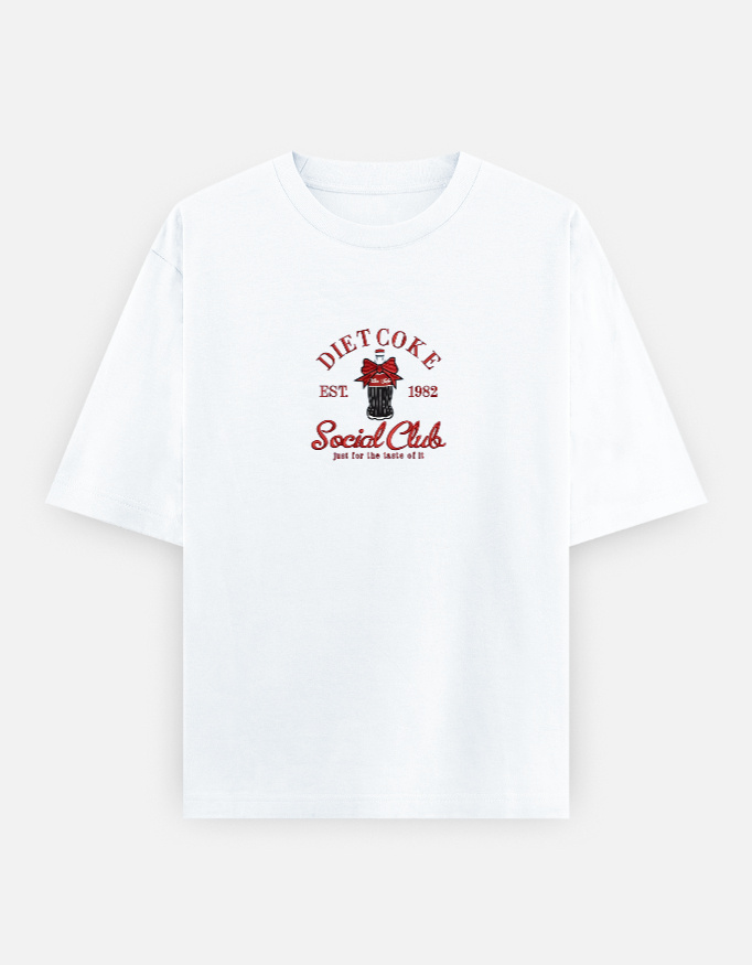 Diet Coke Social Club - Oversized T-Shirt