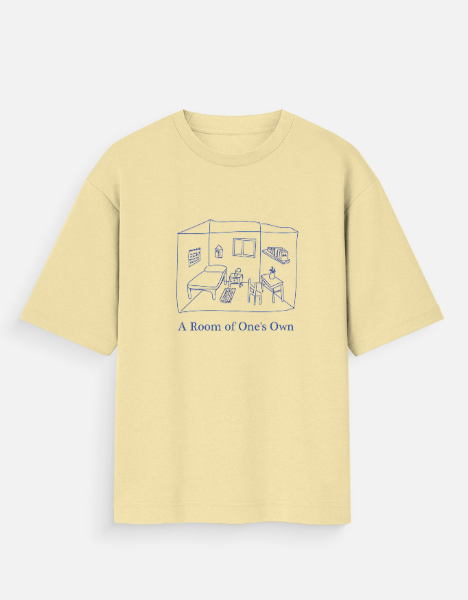 img_def468480494bf.jpg A Room of One's Own - Oversized Standard T-Shirt