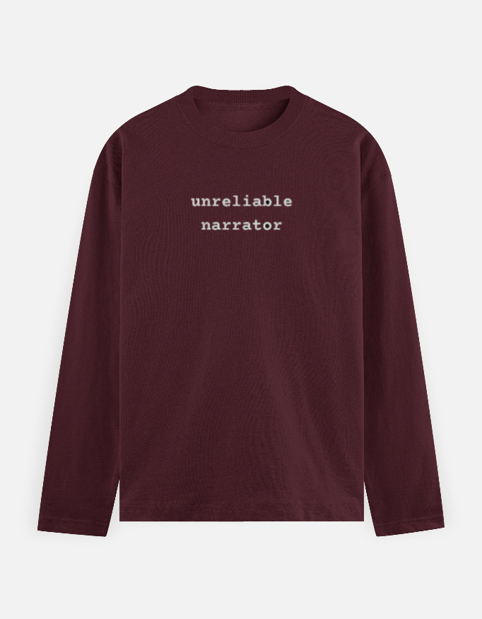 Unreliable Narrator - Full Sleeve T-Shirt