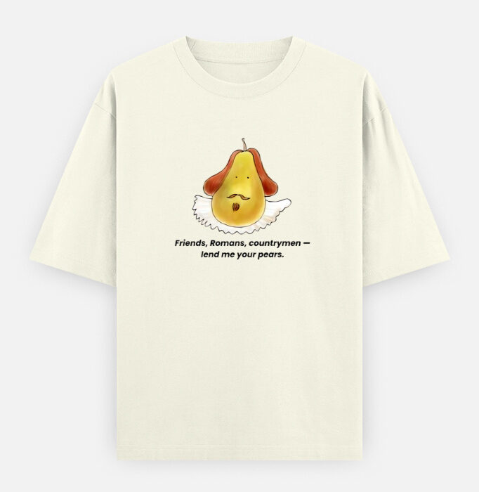 img_eeebe0e29a5d41.jpg Shakespear - Oversized Classic T-Shirt