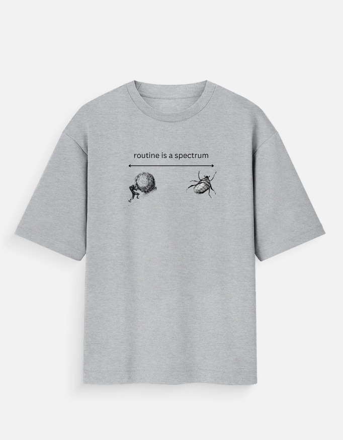 img_fe91b7343ccd85.jpg Spectrum - Oversized Standard T-Shirt