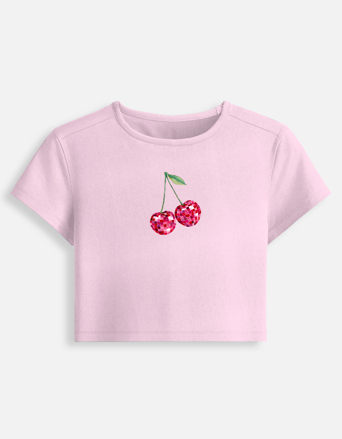 img_4c9b84553c3641.jpg Cherry - Baby Tee