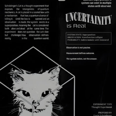 Schrödinger's Cat - Oversized T-Shirt