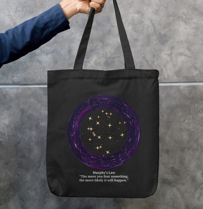 Murphy's Law - Zipper Tote Bag