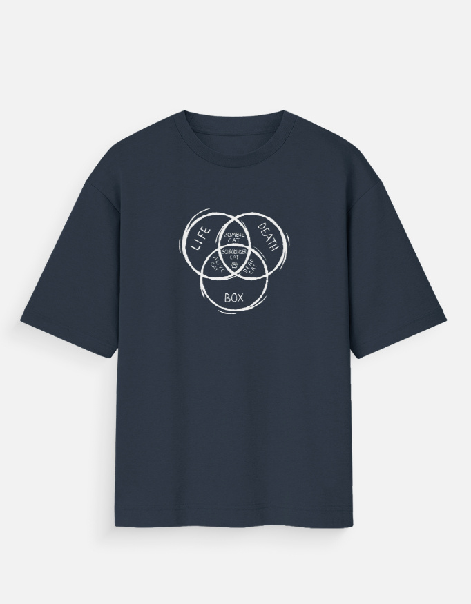 Schrödinger's Cat - Oversized T-Shirt