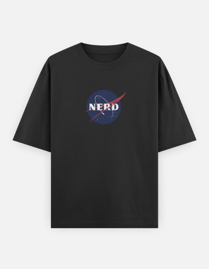 img_20829b34902df6.jpg Nerd - Oversized T-Shirt