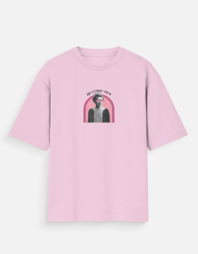 img_241074c29f505a.jpg Marie Curie - Oversized T-Shirt