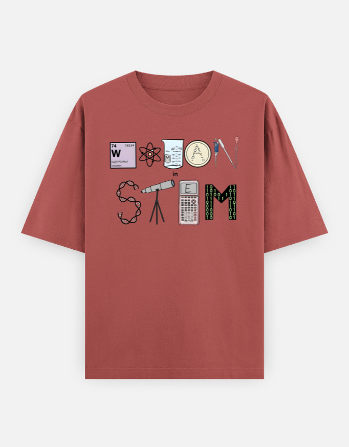 img_516df13be7a3c9.jpg Women in STEM - Oversized T-Shirt
