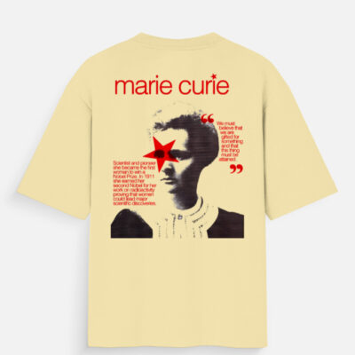 img_729fbb714895a2.jpg Marie Curie - Oversized T-Shirt