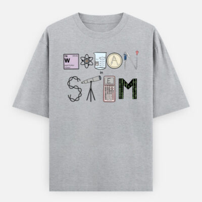 img_84a25c752b567d.jpg Women in STEM - Oversized T-Shirt