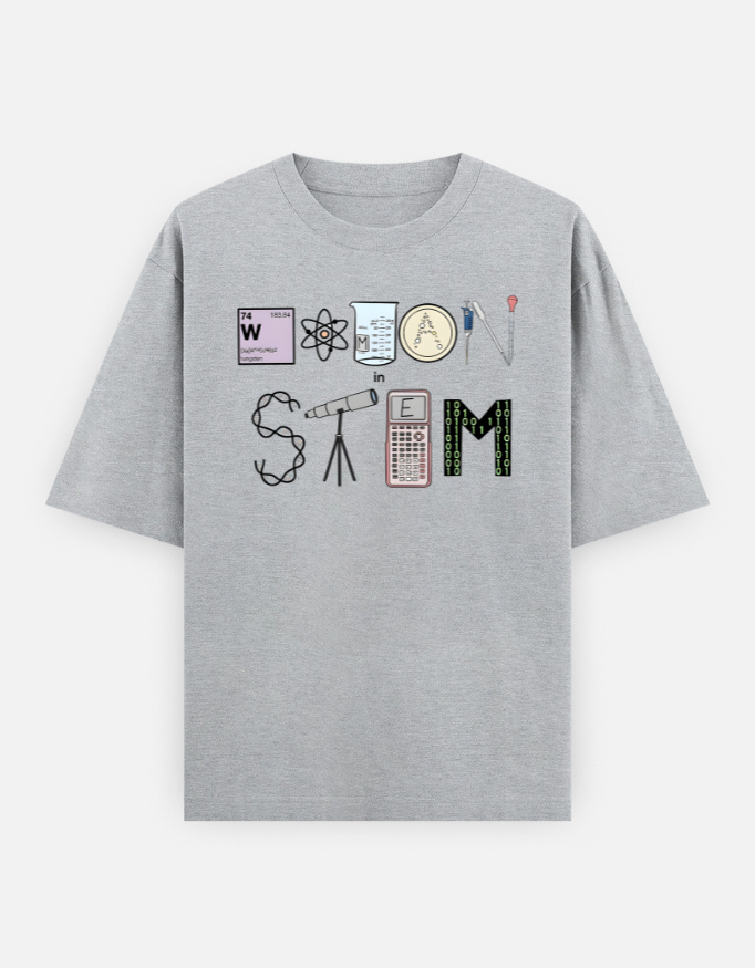 img_84a25c752b567d.jpg Women in STEM - Oversized T-Shirt