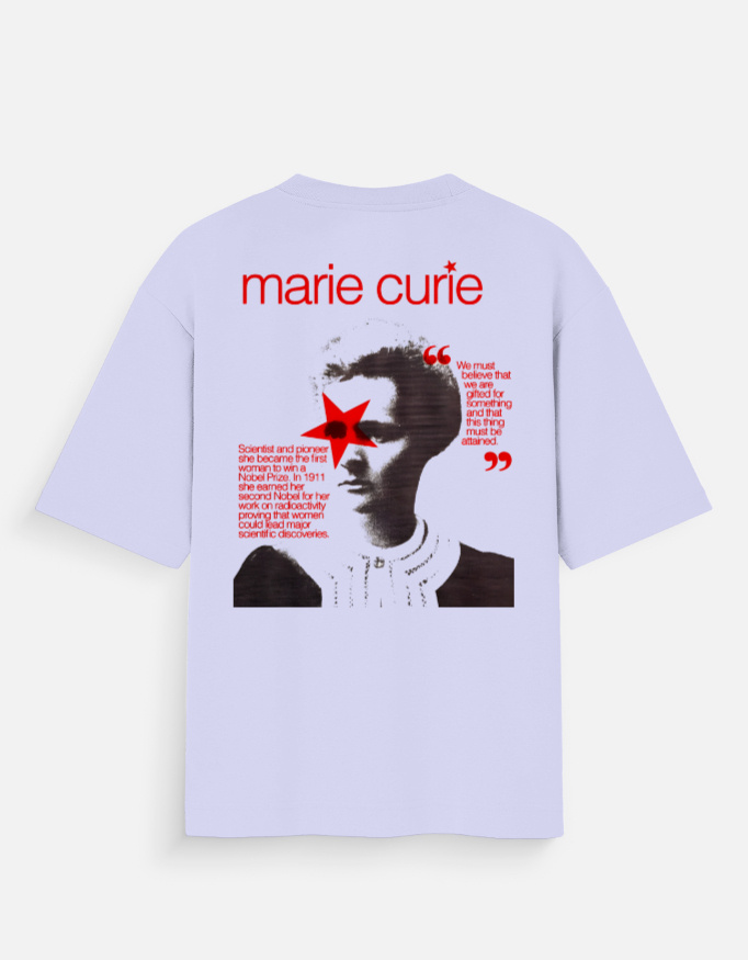 img_dc151af911d15e.jpg Marie Curie - Oversized T-Shirt