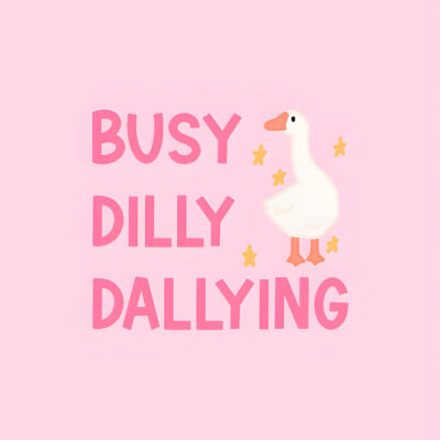 0f7c91c1-79fa-4538-92f6-ed360fe1392e Dilly Dally - Oversized T-Shirt