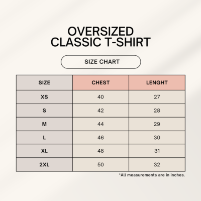 1754893120sizechart.webp Dilly Dally - Oversized T-Shirt