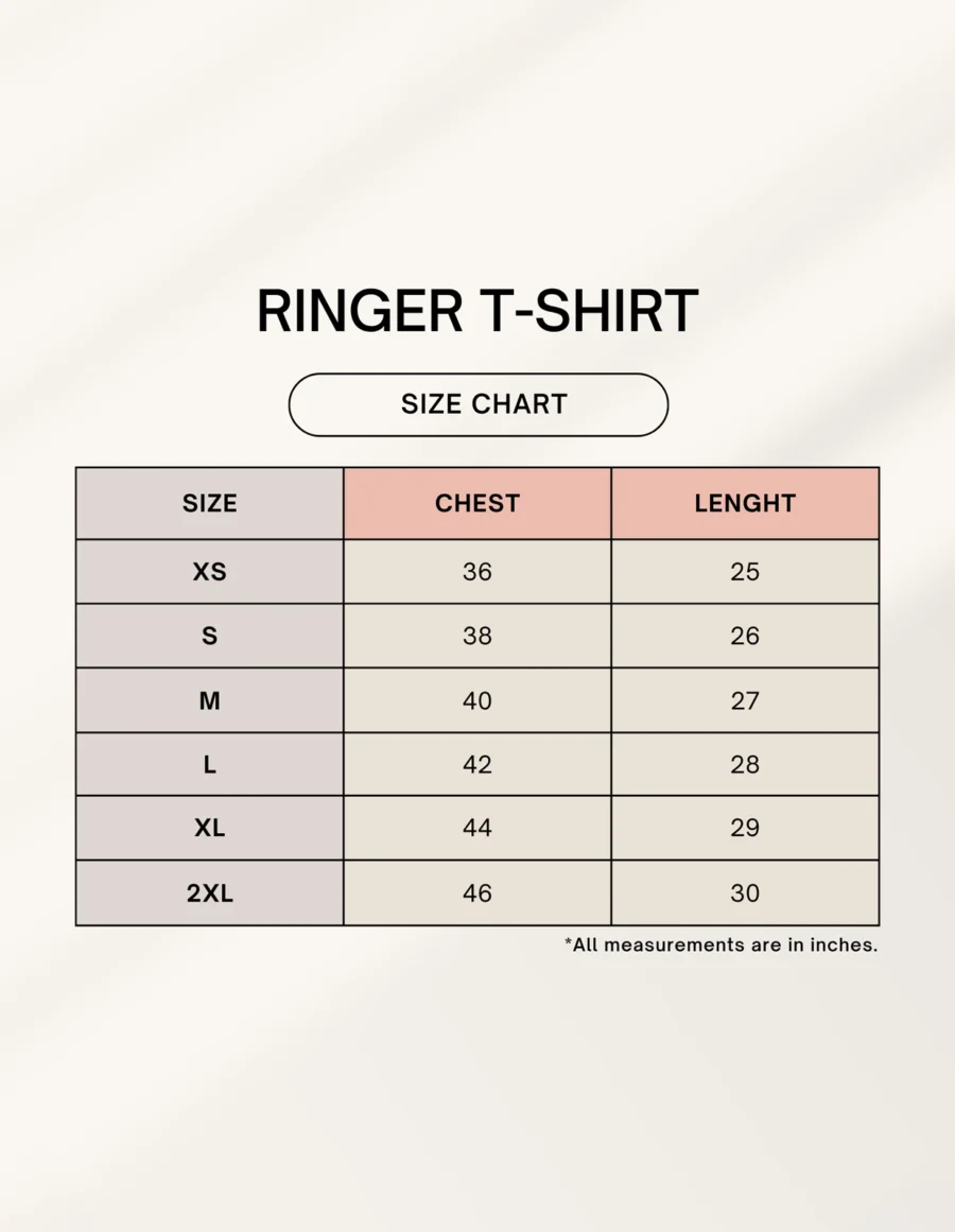 Summer Core - Embroidered Ringer T-Shirt