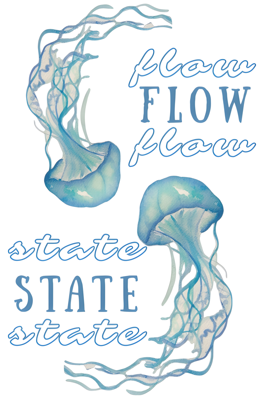 2070f38 Flow State - Oversized T-Shirt