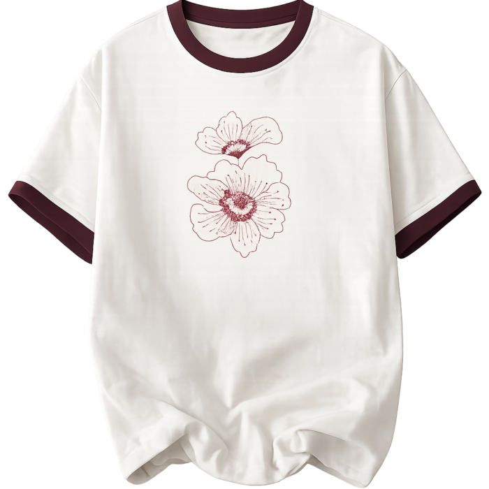 Soft Bloom - Ringer T-Shirt