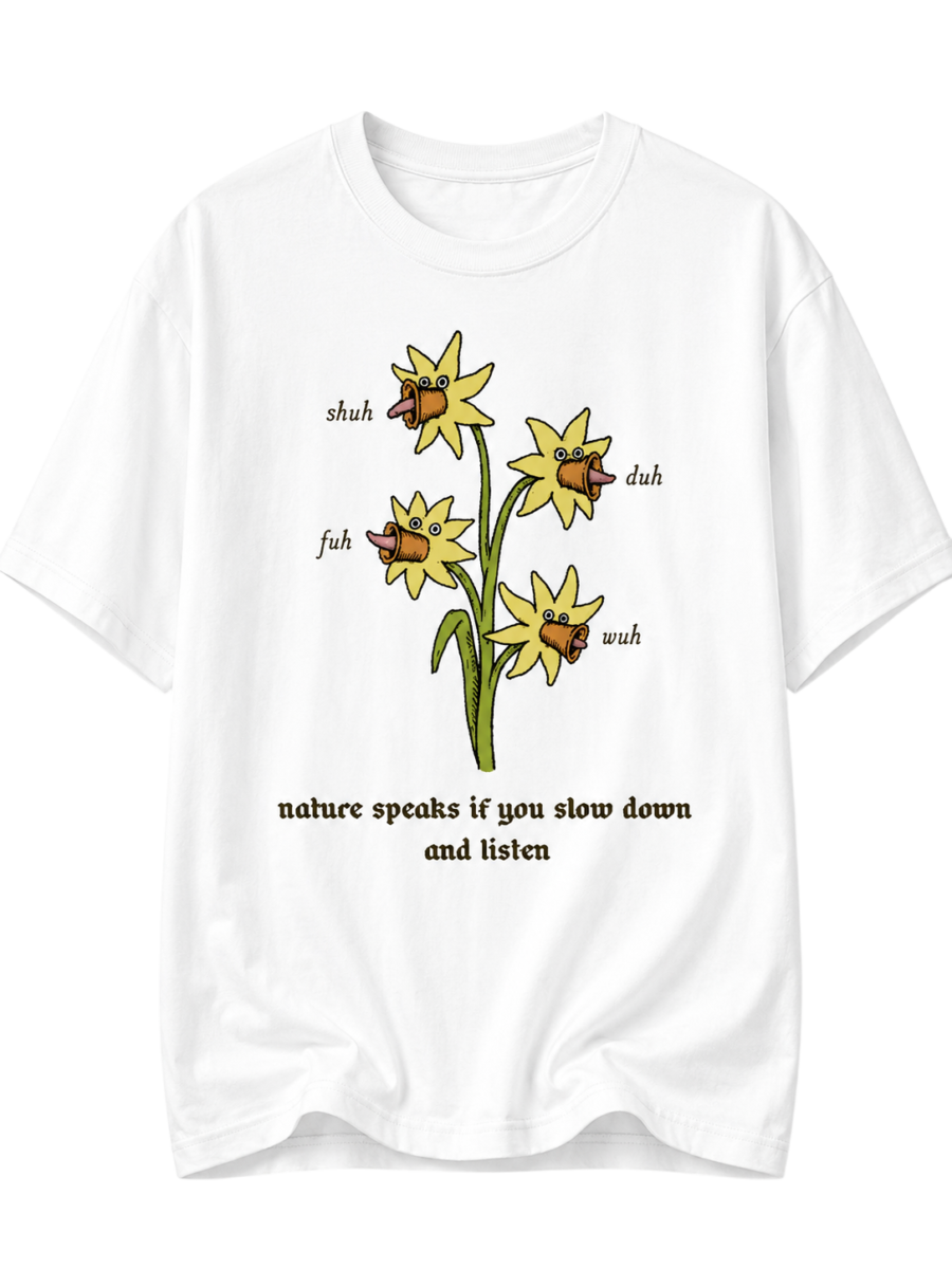 image-Photoroom (59) Nature's Message - Oversized T-Shirt