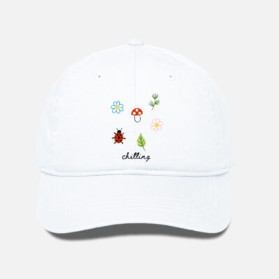 img_243d3963dc1a4b.jpg Chilling - Embroidery BaseBall Cap