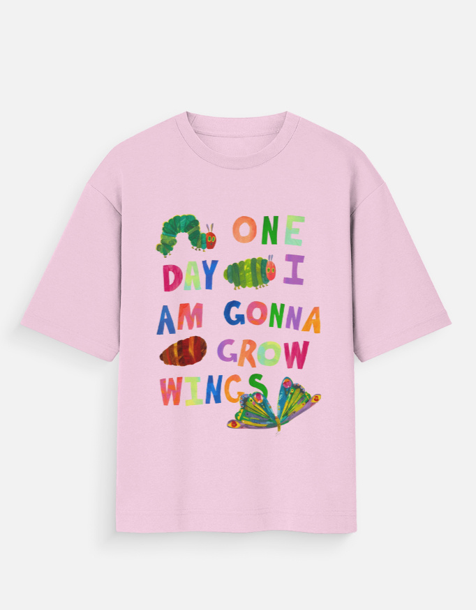img_6206a4c67397e8.jpg Grow Wings - Oversized T-Shirt