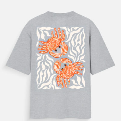 img_72a679083d81e1.jpg Crabby Days - Oversized T-Shirt