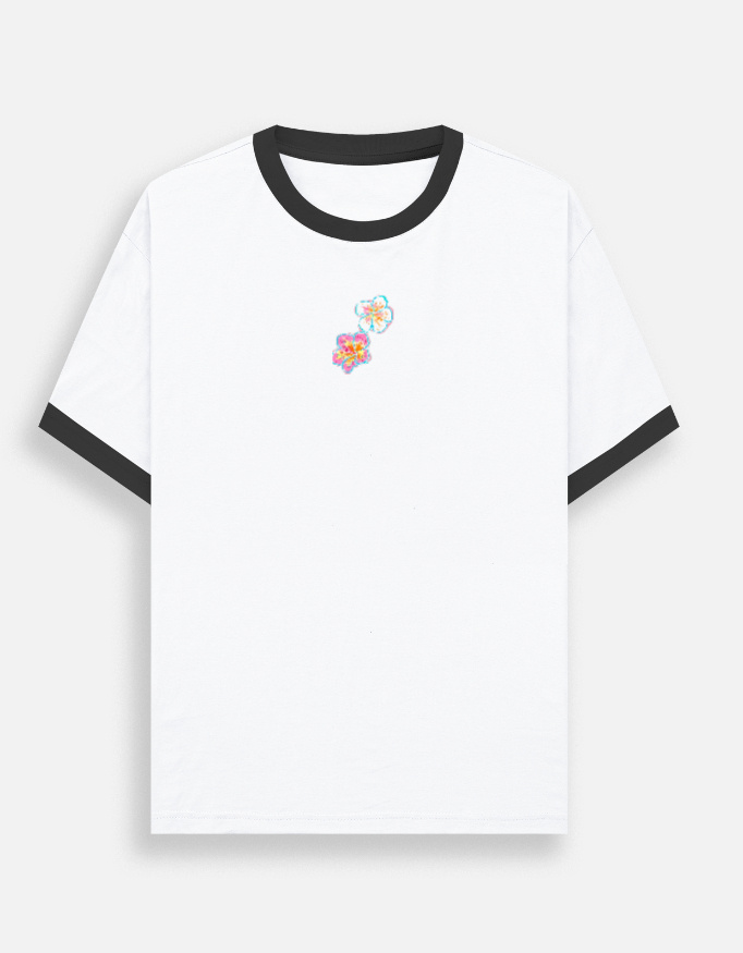 Summer Core - Embroidered Ringer T-Shirt